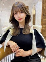 ロンドローズ 名古屋(Lond damaskRose)&nbsp;顔周り ダブルカラー 名駅 ブリーチ 髪質改善 ボブ 韓国843