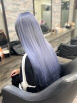 オズ 梅田店(OZ)&nbsp;スカイブルー/バージンレミーエクステ60枚