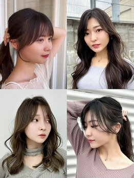 ラクシア(LucxiA)の写真/印象を左右する前髪・顔まわりデザインをmm単位までこだわったカットであなたに1番似合うスタイルに