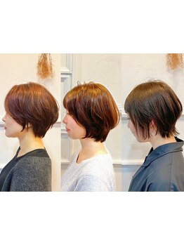 NO縮毛矯正！必要なのはカット技術《クセは必ず活かせます》手で乾かすだけでまとまるスタイルが魅力的◎