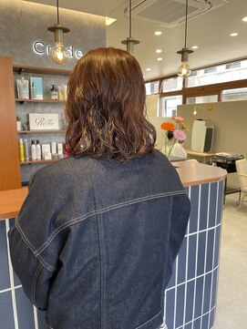 クレーデ 姪浜店(Crede) ゆるーいボブ4