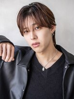 エイトメン 新宿店(EIGHT MEN)&nbsp;メンズ/センターパート/ニュアンスパーマ/シースルーバング/新宿