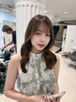 エアー 青山(AIR) 透明感カラー/レイヤーカット