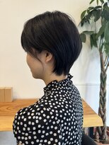 ビューエヒメ(VIEW EHIME)&nbsp;小顔カットショートボブ大人可愛いアッシュオリーブ