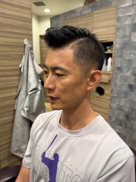 銀座マツナガ 神田店 30代40代周りと差がつく震災刈りフェードスタイル