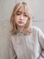 ギークス(GEEKS)&nbsp;【GEEKS渋谷】ハッシュカット/抜きっぱなしブロンド/小顔/ウルフ