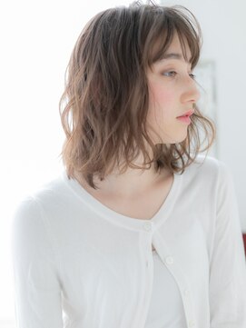 スペース 海浜幕張(spes) 海浜幕張/髪質改善/ミルクティーアッシュ×ゆるふわディアムh