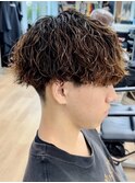 横浜波巻きパーマツイスパツイストスパイラルパーマ緩め弱め30代