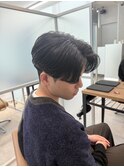 ニュアンスパーマ/センターパート