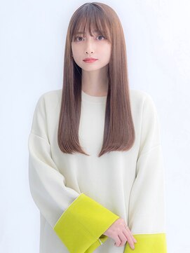 ユアーズ ヘア 恵比寿本店(youres hair) 髪質改善トリートメントで叶う美髪ストレート　艶髪　前髪