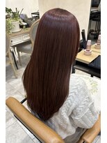 ラボヌールヘアーグレース 門前仲町店(La Bonheur hair grace)&nbsp;ピンク/バーガンディ/レイヤー/ヨシンモリ/イルミナカラー