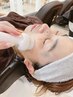 乾燥撃退！頭皮もお肌も潤いmax!　ヘッドスパ+フェイシャルエステ