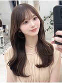 似合わせカット/ミディアムレイヤーカット/髪質改善大人ガーリー