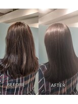 アミエ 大和店(ami e)&nbsp;ヘアエステコース+カラー+カット・髪質改善・縮毛矯正・白髪染め