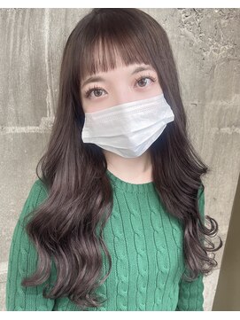 ガルボ ヘアー(garbo hair) 艶髪　韓国風カラー　透明感カラー