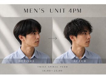 メンズユニットピーエムフォー 長町南店(UNIT  PM4)の写真/カジュアルからフォーマルまで◎ON/OFF可能な万能スタイルで、あなただけの魅力を引き出すStyleをご提案！