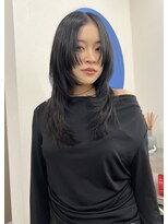 ケプカ(KEPKA)&nbsp;美髪矯正ステップレイヤーブラックヘアー