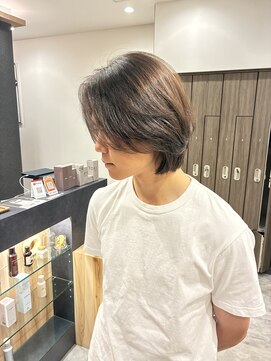 マウ(mau) 毛流れメンズボブ