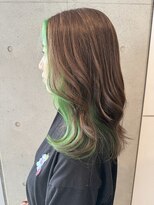 リック(Ric by KENJE) フェイスフレーミング×グリーン