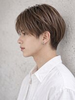 メイキー メンズ 本厚木(MA-IKI)&nbsp;20代30代/アッシュブラウンセンターパート/メイキー本厚木