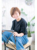 大人っぽカジュアル！COOLなナチュボブ