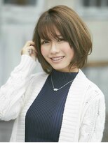 ナナナ パレナ 大津膳所店(nanana parena) グラデーションボブで大人フェミニン【nanana parena】