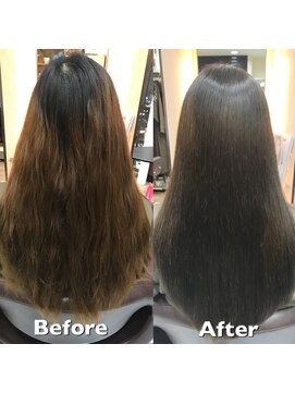 ビューティーアンドケアカロン(Beauty and Care CALON) 【銀座】梅雨入り対策！ナチュラルな仕上がりの髪質改善縮毛矯正
