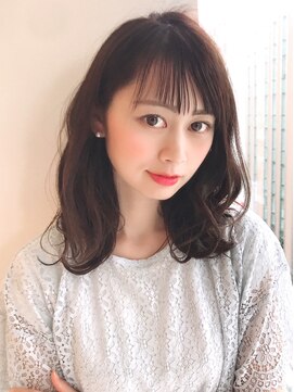 リル 8F 銀座(Rire) 【Rire-リル銀座-】ふんわり波カールセミロング☆