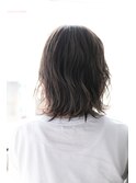 〔自由が丘 AUQWA〕大人可愛いクセ毛風エアリーボブ