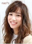 【nao*c富雄店】マロンベージュアッシュ/ほつれウェーブ