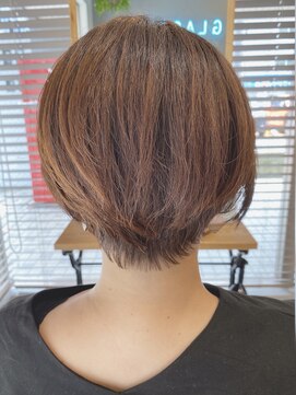 グラッシー センター北店(GLASSI) 流しバング耳かけイメチェンフォギーベージュ §センター北