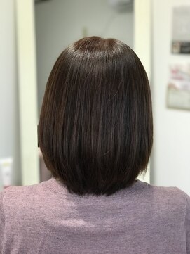 サポート(support) ローレイヤーボブ前上がり