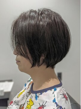 ジエクト 本店(The Ect) ミセスショート×骨格補正カット×丸みショート