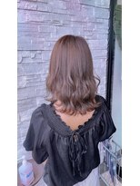 アールトゥーヘアー(art To Hair)&nbsp;柔らかカラー/くすみベージュ/ロング/ツヤ感