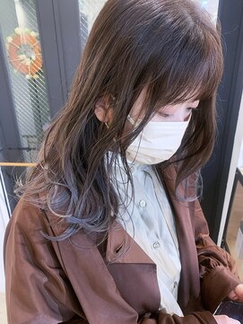 イースエモーション(ease et motion) 【天神 今泉 大名】ココアブラウン くせ毛ウェーブ