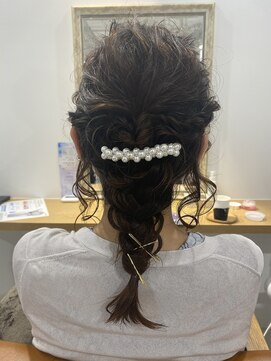 ネイロ 錦糸町(NeiRo) 結婚式ヘアセットヘアアレンジ編み込みアレンジ