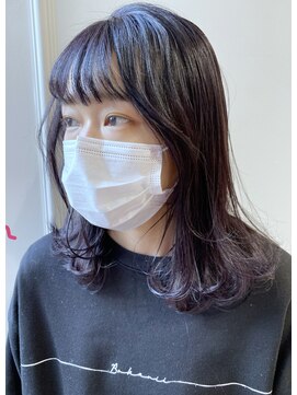 ニューヨークニューヨーク なんば道頓堀店(NYNY) ハイライト×ラベンダーカラー