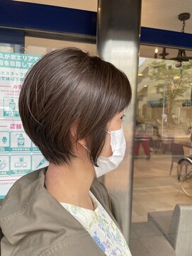 アッシュ 久が原店(Ash) 縮毛矯正ショートボブ