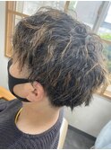 ツイストパーマ×メンズ/20代/30代/40代/50代/北本/桶川/鴻巣