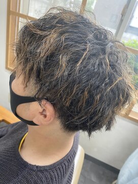 東京ヘアーサロン ツイストパーマ×メンズ/20代/30代/40代/50代/北本/桶川/鴻巣