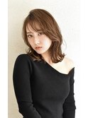 【buZon ブゾン】外ハネミディ☆ニュアンスカール