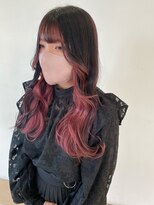 ルフュージュ(hair atelier le refuge) black pink / miyu