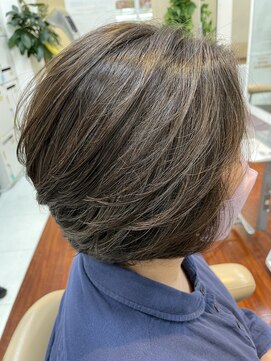 ラディシュ さがみ野(RADISH) 20代30代40代大人可愛いエアリーボブアッシュベージュ透明感