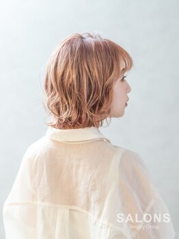 サロンズ ヘア 福山駅家店(SALONS HAIR)の写真/顔周りの似合わせカットで、印象をぐっと変えてくれる♪あなたの魅力を最大限に引き出すスタイルをご提案！