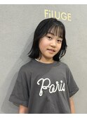 ジュニアカット×ボブ