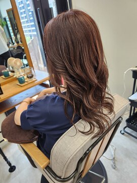 バッカ 横浜桜木町店(BACCA) 明るめグレイカラー　ゆるまき