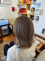 アンソル オブ リシェール(N'SOL of RICHAIR)&nbsp;前髪/アンブレラカラー/こなれミディ/イメチェン/ウェーブパーマ