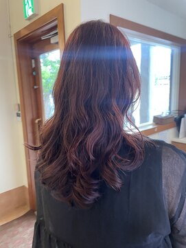 ラミール 学園店(lamiell) 髪質改善/デジタルパーマ／ロング/コテ巻き風パーマ