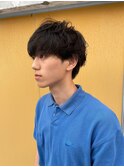 くしゃっと ナチュラルパーマ