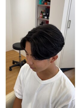 ビカム 名駅(become) ニュアンスパーマメンズマッシュ